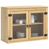 vidaXL Schrank mit Regal Honig 60 x 32 x 40 cm Massives Kiefernholz