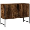 vidaXL Waschbeckenunterschrank R&auml;uchereiche 80x33x60 cm Holzwerkstoff