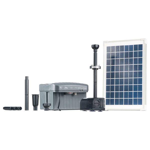 HEISSNER Solar-Teichpumpen-Set 750 L/h