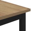 vidaXL Couchtisch Kunsthandwerk Eiche 60 x 30 x 36 cm Holzwerkstoff