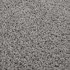 vidaXL Teppich Shaggy Hochflor Grau 120x170 cm