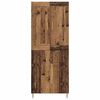 vidaXL Highboard Altholz 69,5 x 34 x 180 cm Holzwerkstoff