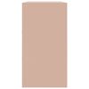 vidaXL Sideboard Rosa 99x39x73 cm Stahl