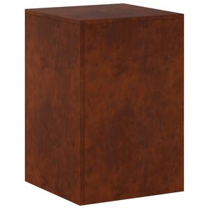 vidaXL Pflanzenst&auml;nder Rostoptik 40 x 40 x 60 cm Wetterfeststahl