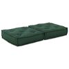 vidaXL Modulares Sofaelement Gr&uuml;n 70x70x36 cm Stoff