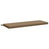 vidaXL Bankkissen SOEST 100 % Polyester Taupe 100 x 40 x 5 cm
