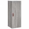vidaXL Highboard Grau Sonoma 34,5x34x180 cm Holzwerkstoff