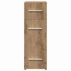 vidaXL Apothekerschrank Eiche handwerklich 20 x 45.5 x 60 cm