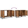 vidaXL Badezimmerschrank mit T&uuml;r Altholz 90 x 33 x 60 cm Holzwerkstoff