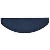 vidaXL Stufenmatten Selbstklebend 5 Stk. 65x21x4 cm Marineblau Halbrund Gro&szlig;