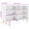 vidaXL Sideboard Weiß 103,5x35x70 cm Holzwerkstoff