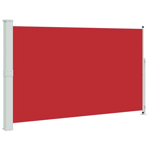 vidaXL Seitenmarkise Ausziehbar 180x300 cm Rot