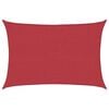 vidaXL Sonnensegel 160 g/m&sup2; Rot 5x6 m HDPE