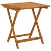 vidaXL Gartentisch Klappbar 70x70x75 cm Massivholz Akazie