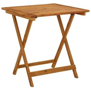 vidaXL Gartentisch Klappbar 70x70x75 cm Massivholz Akazie