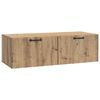 vidaXL Wandmontierter TV-Schrank 98 x 41 x 30 cm Artisan-Eiche