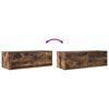 vidaXL TV-Schr&auml;nke 2 Stk. R&auml;uchereiche 80x31x25,5 cm Holzwerkstoff