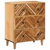 vidaXL Stauraumschr&auml;nke Braun 60 x 33,5 x 75 cm Massivholz Mango