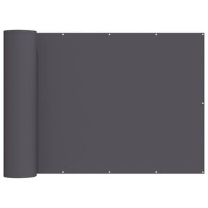 vidaXL Balkon Sichtschutz 150 x 500 cm Stoff mit PU-Beschichtung