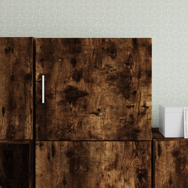 vidaXL Wandschrank R&auml;uchereiche 45x42,5x40 cm Holzwerkstoff