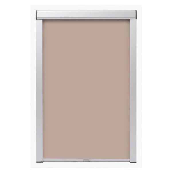 vidaXL Verdunkelungsrollo Beige S06/606