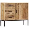 vidaXL Sideboard 88x30x71 cm Massivholz Mango