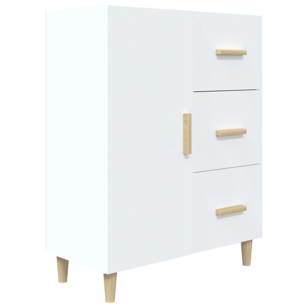 vidaXL Sideboard Wei&szlig; 69,5x34x90 cm Holzwerkstoff