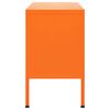 vidaXL TV-Schrank Orange 105x35x50 cm Stahl