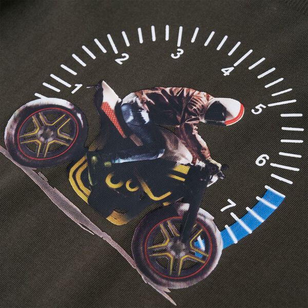 Kinder-Langarmshirt Khaki 116