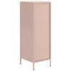 vidaXL Highboard Rosa 35x39x103,5 cm Stahl