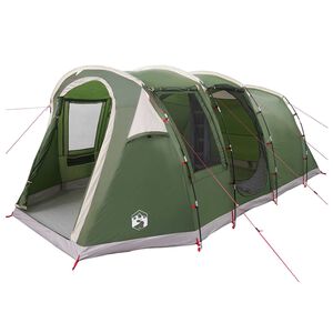 vidaXL Tunnelzelt 505 x 330 x 204 cm Gr&uuml;n