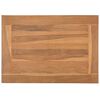 vidaXL Couchtisch Braun 50 x 35 x 36 cm Teak-Massivholz