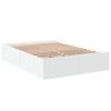 vidaXL Bettgestell Wei&szlig; 140x190 cm Holzwerkstoff