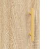 vidaXL Schreibtisch Sonoma-Eiche 140x50x75 cm Holzwerkstoff