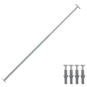 vidaXL Einstellbare Fenster-Sicherheitsstange 710-1200 mm