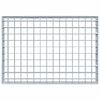 vidaXL Gitter Silber 50 x 35 x 2 cm Feuerverzinkter Stahl