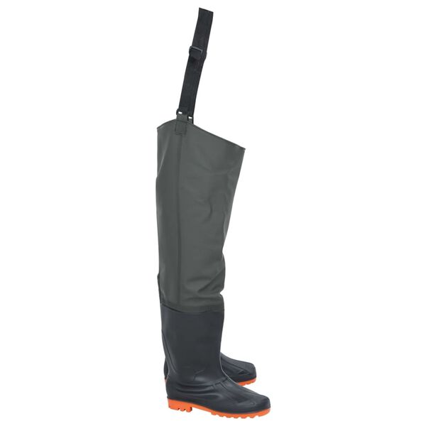 vidaXL Watstiefel Dunkelgrün Gr. 40