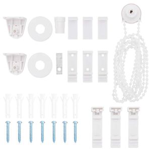 vidaXL 30-tlg. Rollo-Beschl&auml;ge 18 mm