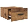 vidaXL Nachttisch 2 pcs Altholz 35 x 35 x 20 cm Holzwerkstoff