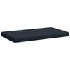 vidaXL 1-teiliges Bankkissen VUGHT 100 % Polyester Dunkelblau