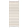 vidaXL Plissee Faltrollo Rollo Plisseerollo 40x100cm Creme