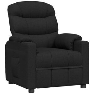 vidaXL Relaxsessel Schwarz Stoff