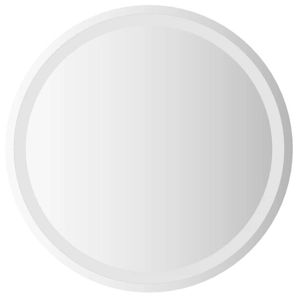 vidaXL LED-Badspiegel 60 cm Rund