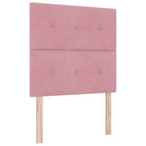 vidaXL Kopfteil Rosa 80 cm Samt