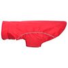 vidaXL Hunde Regenmantel mit Reflexstreifen Polyester Rot L