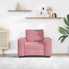 vidaXL Sessel Rosa 100x78x84 cm Samt
