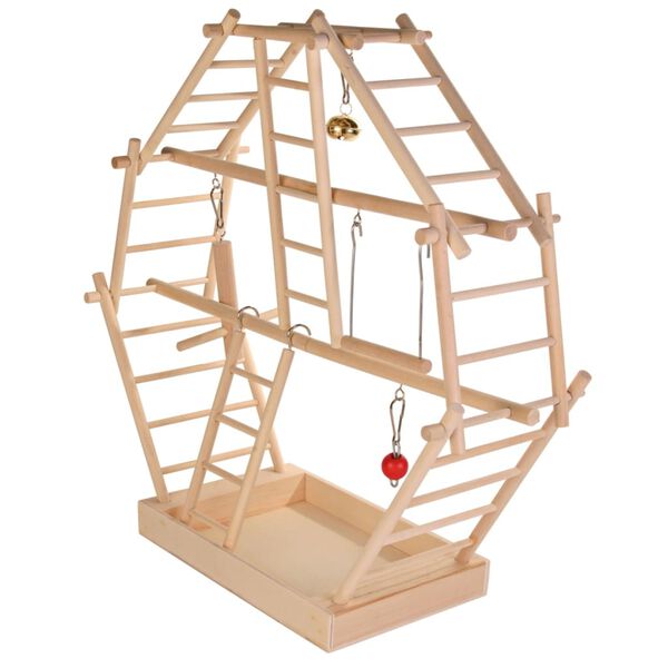 TRIXIE Holzleiter-Spielplatz 44x44x16 cm Holz 5659