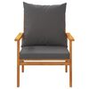 vidaXL 5-tlg. Garten-Lounge-Set mit Kissen Massivholz Akazie