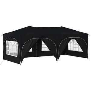 vidaXL Pop-up Partyzelt 575 x 288 x 245 cm Anthrazit Oxford-Stoff