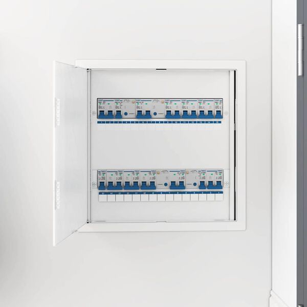 vidaXL Zugangspanels Wei&szlig; 40 x 40 cm ABS Kunststoff